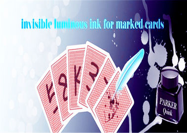 Ultimo inchiostro simpatico luminoso delle carte da gioco per l'imbroglione del poker/manifestazione magica
