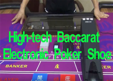 Shuffler automatico della carta del poker del baccarat della scarpa del sistema della carta da gioco della scarpa elettronica del commerciante