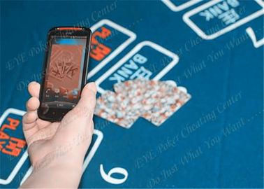 Sistema di controllo astuto del gioco del poker del cellulare di HTC per le carte indietro segnate
