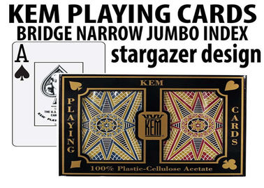 Mazzi di carte contrassegnati di KEM dell'inchiostro simpatico avanzato di sognatore per i giochi del poker di frode